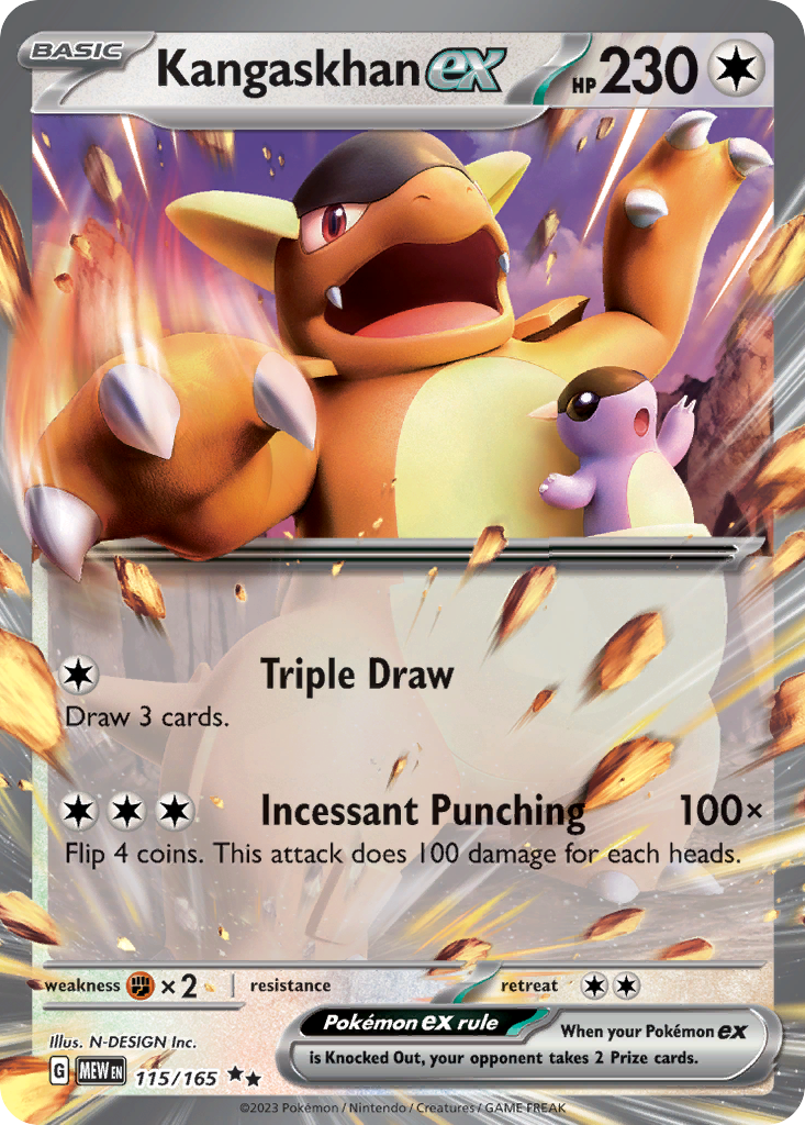 Kangaskhan ex - 151 #115