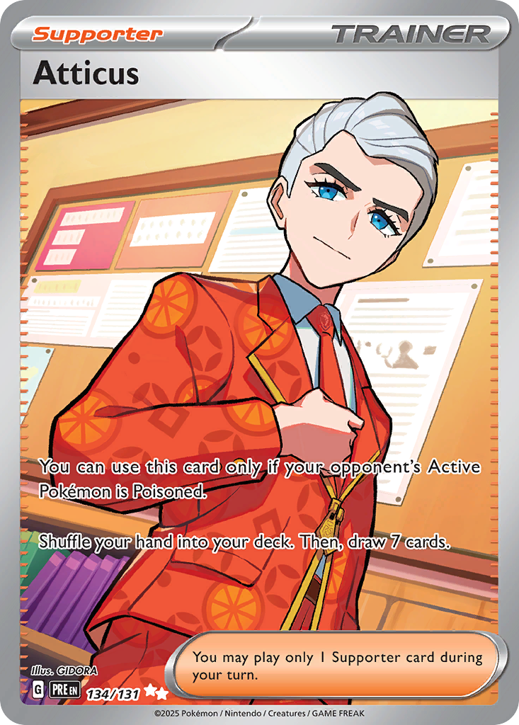 Atticus - Prismatic Evolutions #134