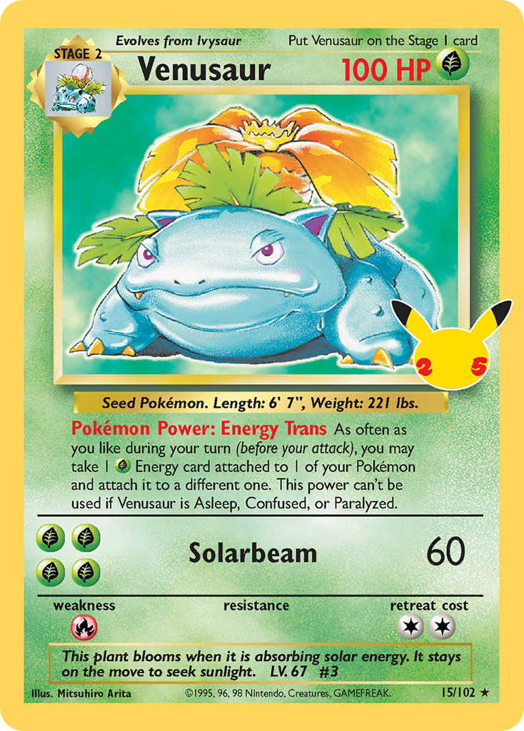 Venusaur - Celebrations: Classic Collection #15