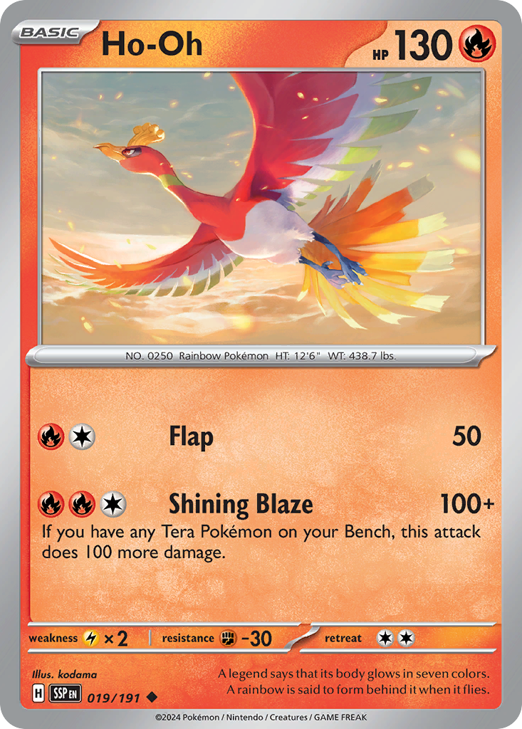 Ho-Oh - Surging Sparks #19