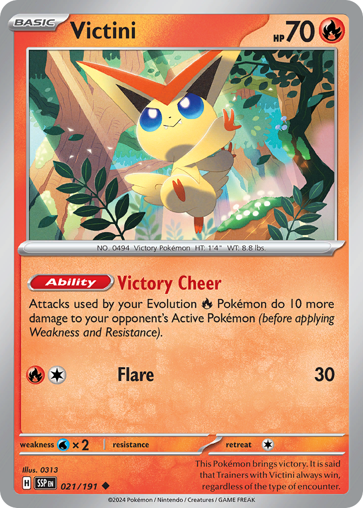 Victini - Surging Sparks #21