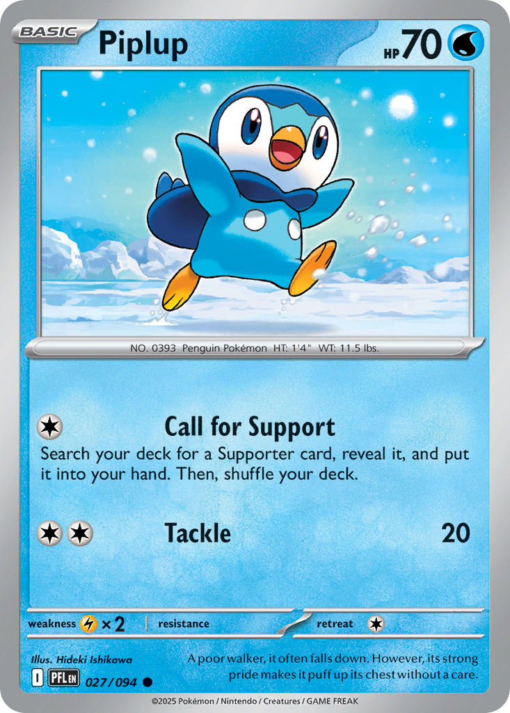 Piplup - Phantasmal Flames #27