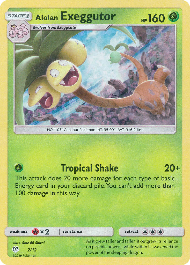 Alolan Exeggutor - McDonald's Collection 2019 #2