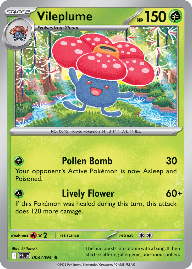 Vileplume - Phantasmal Flames #3