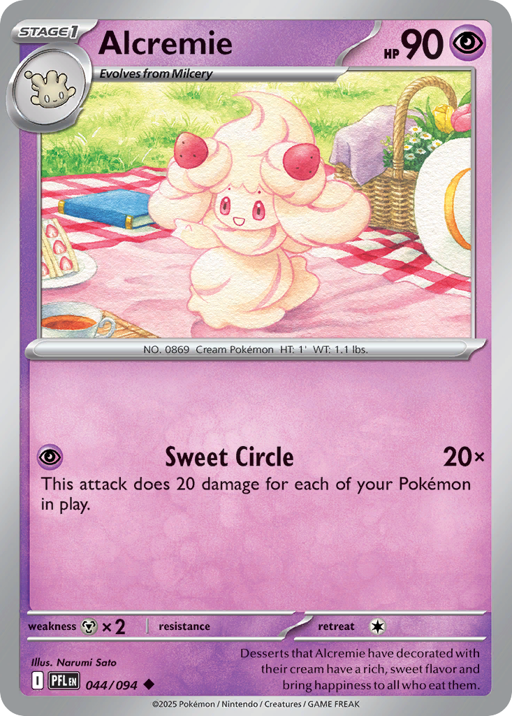 Alcremie - Phantasmal Flames #44
