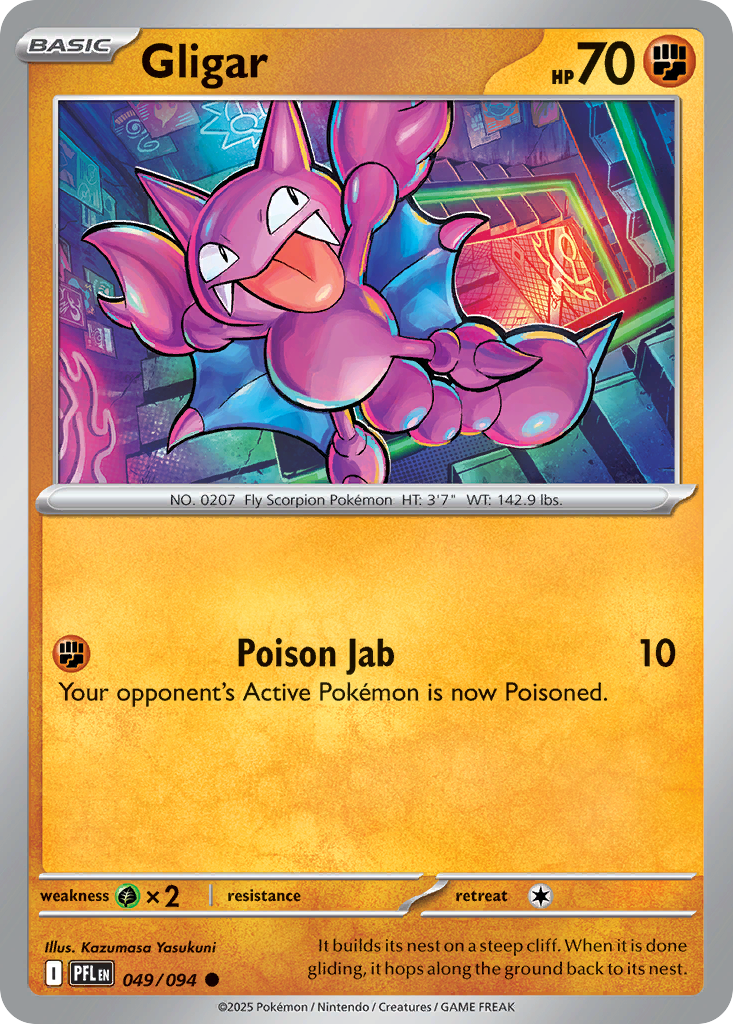 Gligar - Phantasmal Flames #49