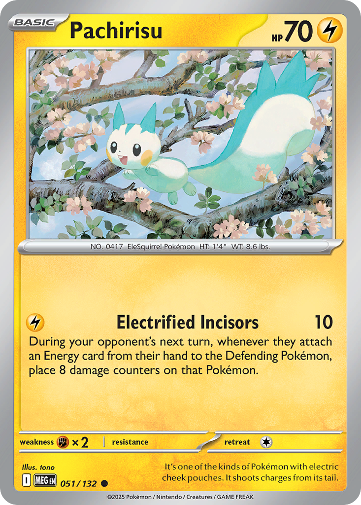 Pachirisu - Mega Evolution #51