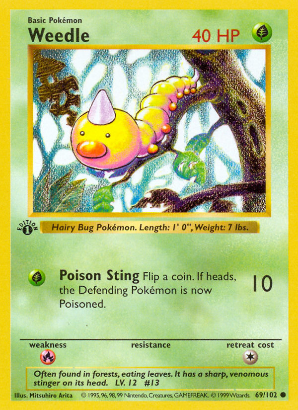 Weedle - Base #69