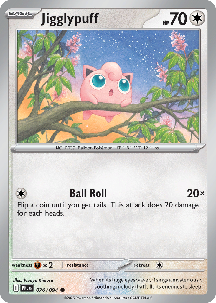 Jigglypuff - Phantasmal Flames #76