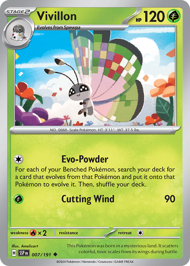 Vivillon - Surging Sparks #7