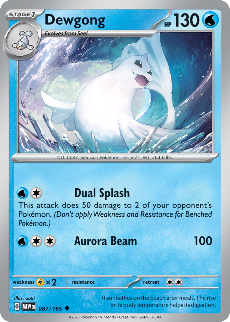 Dewgong - 151 #87