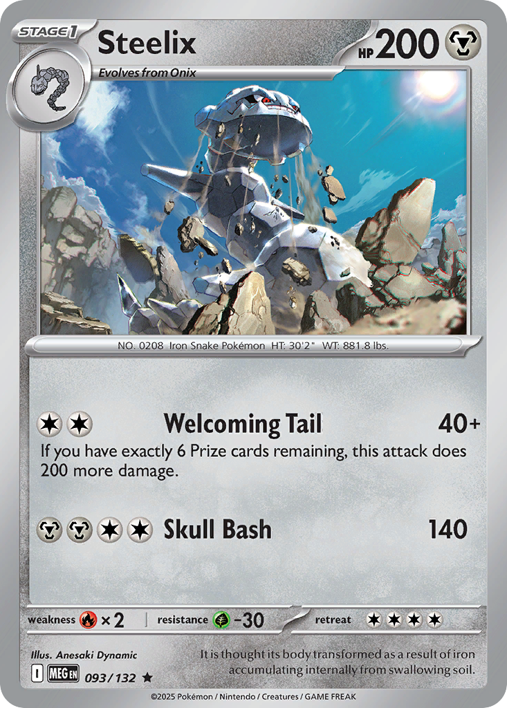 Steelix - Mega Evolution #93