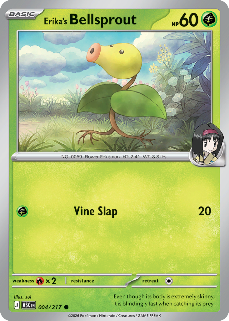 Erika's Bellsprout - Ascended Heroes #4