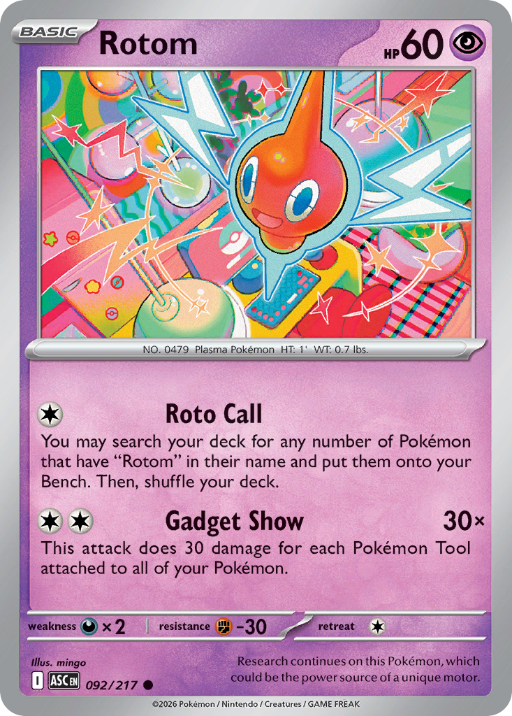 Rotom - Ascended Heroes #92