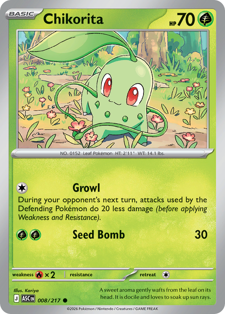 Chikorita - Ascended Heroes #8