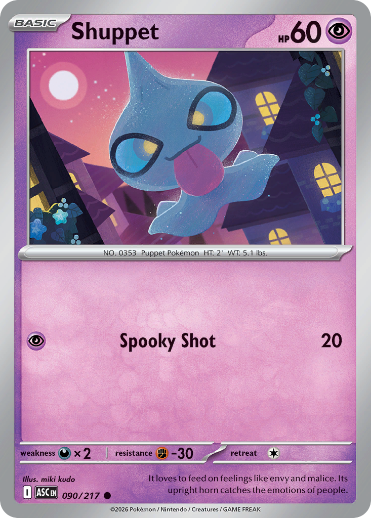 Shuppet - Ascended Heroes #90