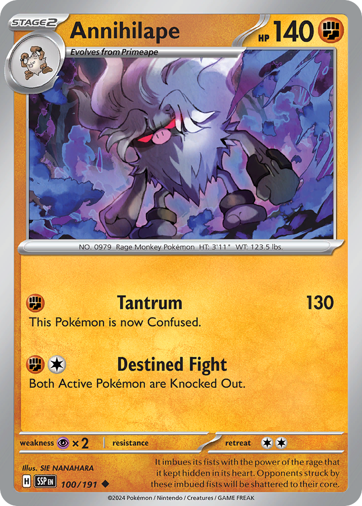 Annihilape - Surging Sparks #100