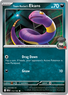 Team Rocket's Ekans - Destined Rivals #112