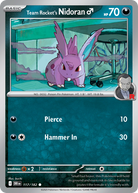Team Rocket's Nidoran♂ - Destined Rivals #117