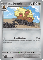 Alolan Dugtrio - Surging Sparks #123