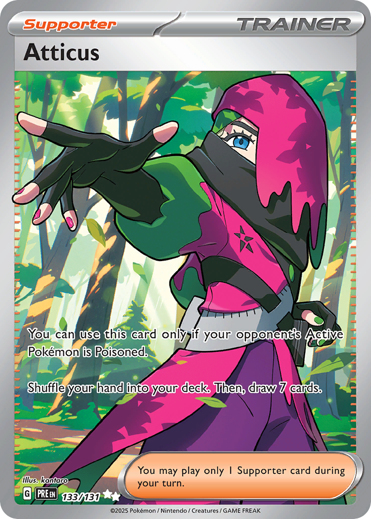 Atticus - Prismatic Evolutions #133