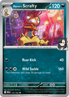 Marnie's Scrafty - Destined Rivals #133