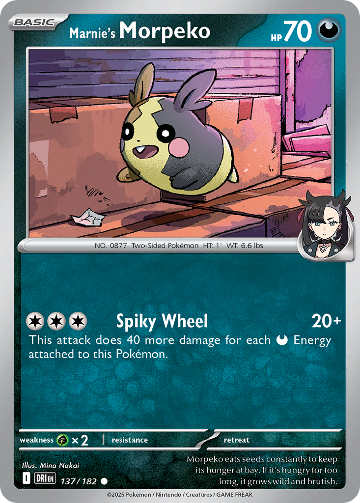 Marnie's Morpeko - Destined Rivals #137