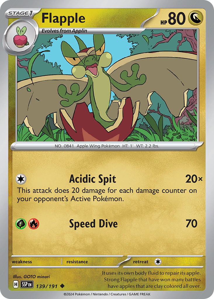 Flapple - Surging Sparks #139