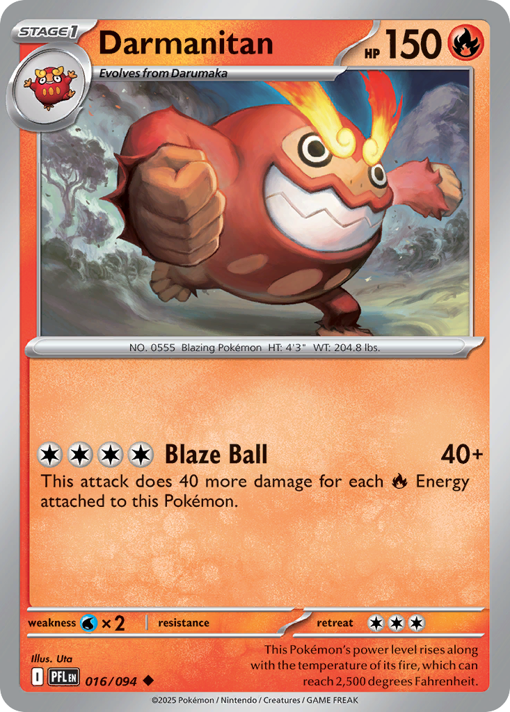Darmanitan - Phantasmal Flames #16