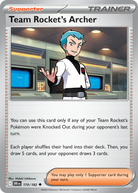Team Rocket's Archer - Destined Rivals #170