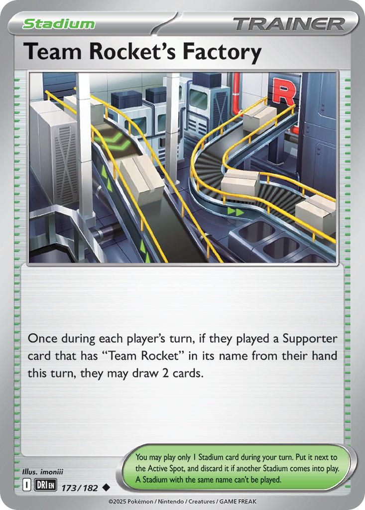 Team Rocket's Factory - Destined Rivals #173