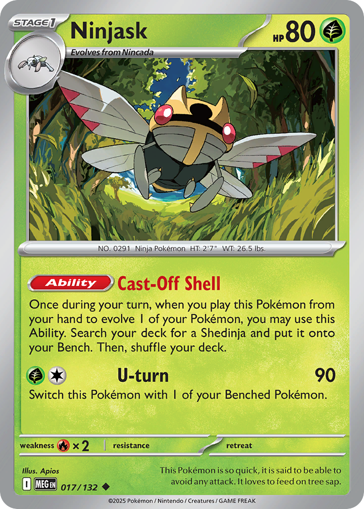 Ninjask - Mega Evolution #17