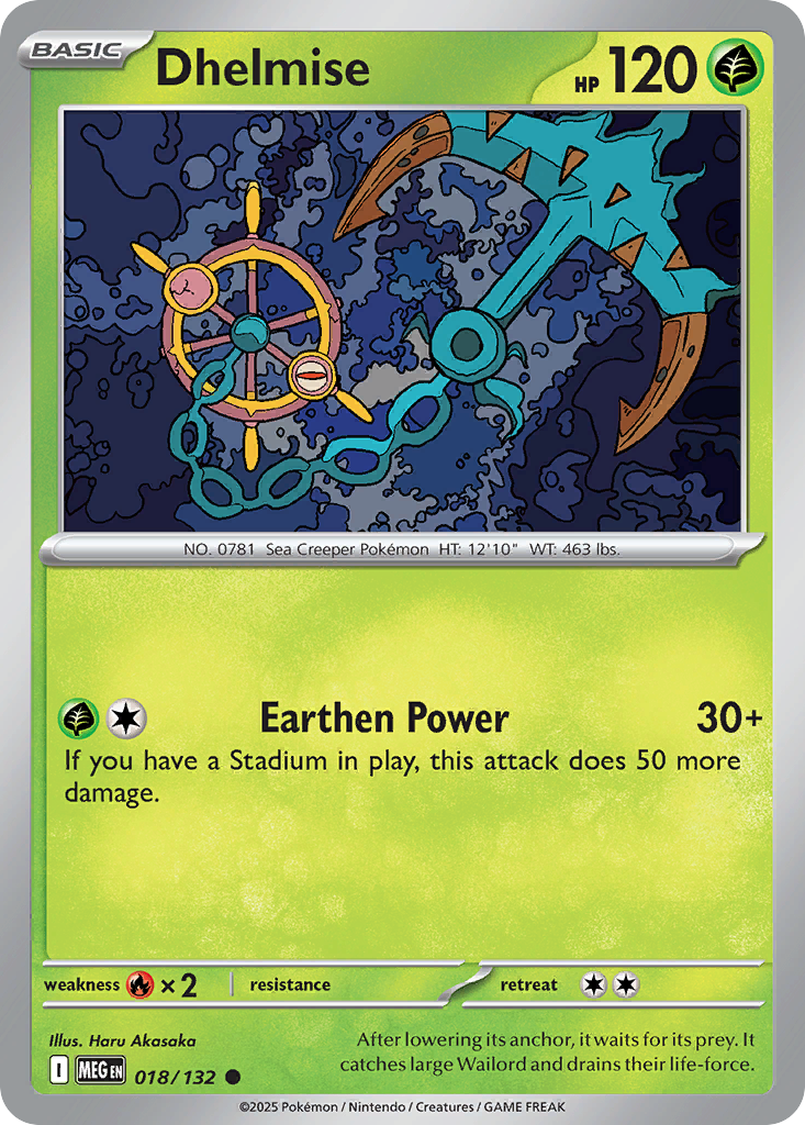 Dhelmise - Mega Evolution #18