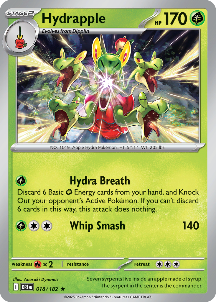 Hydrapple - Destined Rivals #18