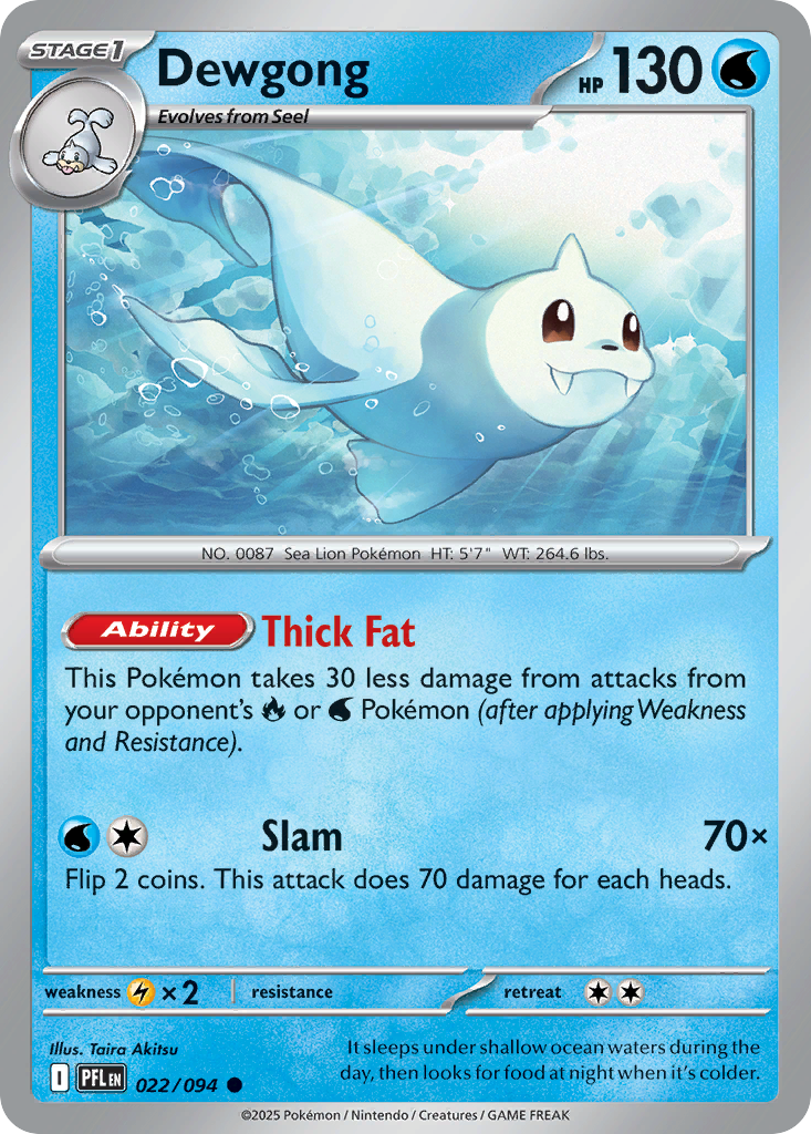 Dewgong - Phantasmal Flames #22