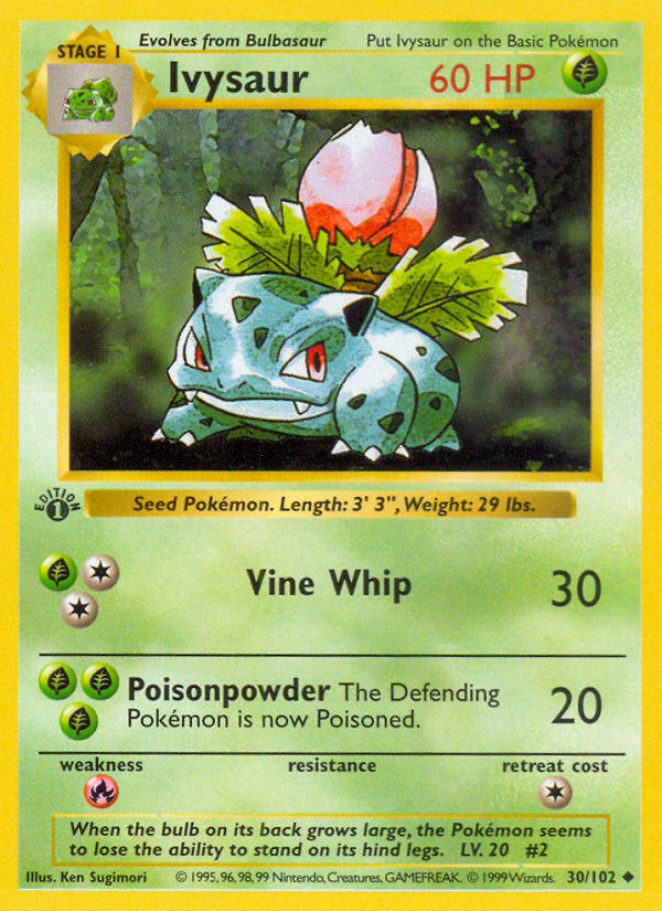 Ivysaur - Base #30
