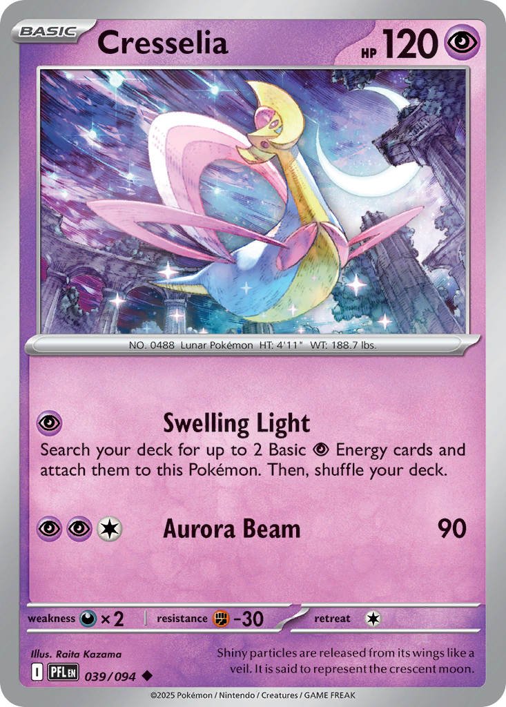Cresselia - Phantasmal Flames #39