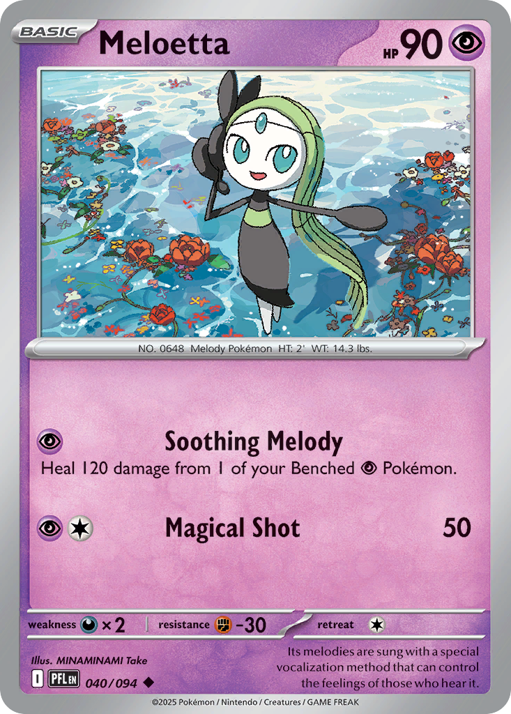 Meloetta - Phantasmal Flames #40