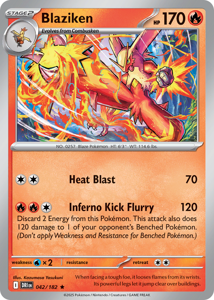 Blaziken - Destined Rivals #42