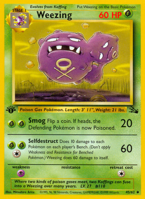 Weezing - Fossil #45