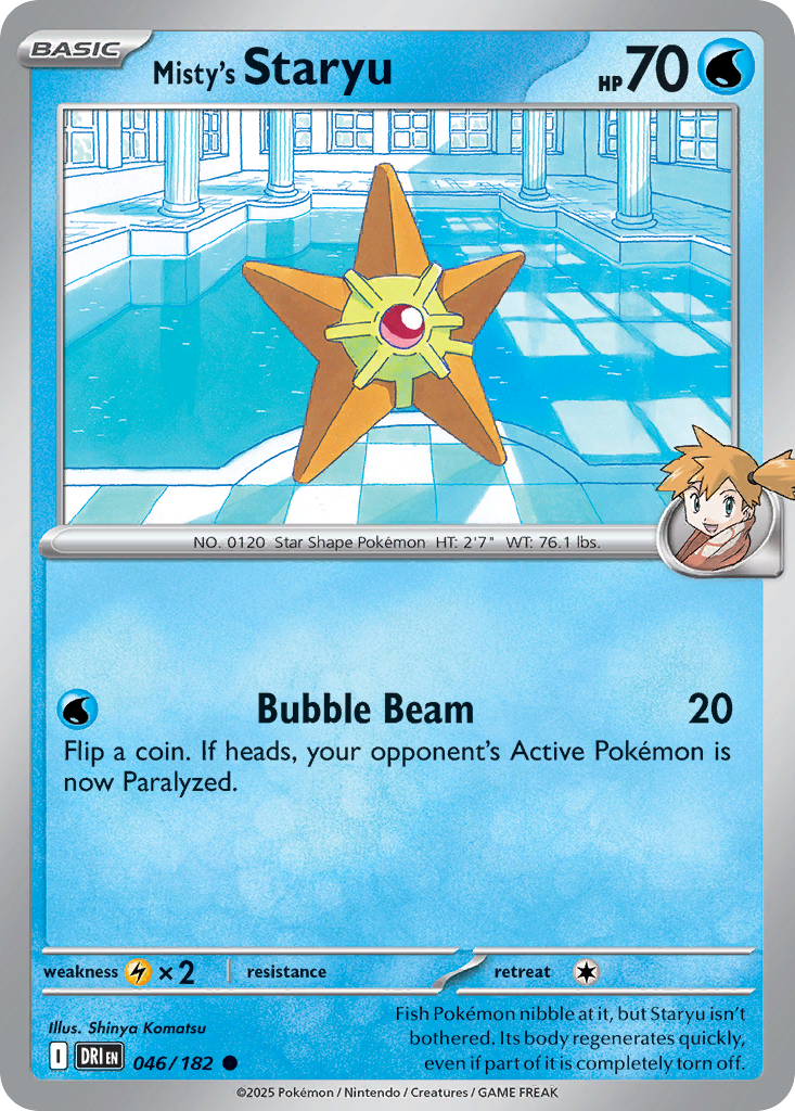 Misty's Staryu - Destined Rivals #46