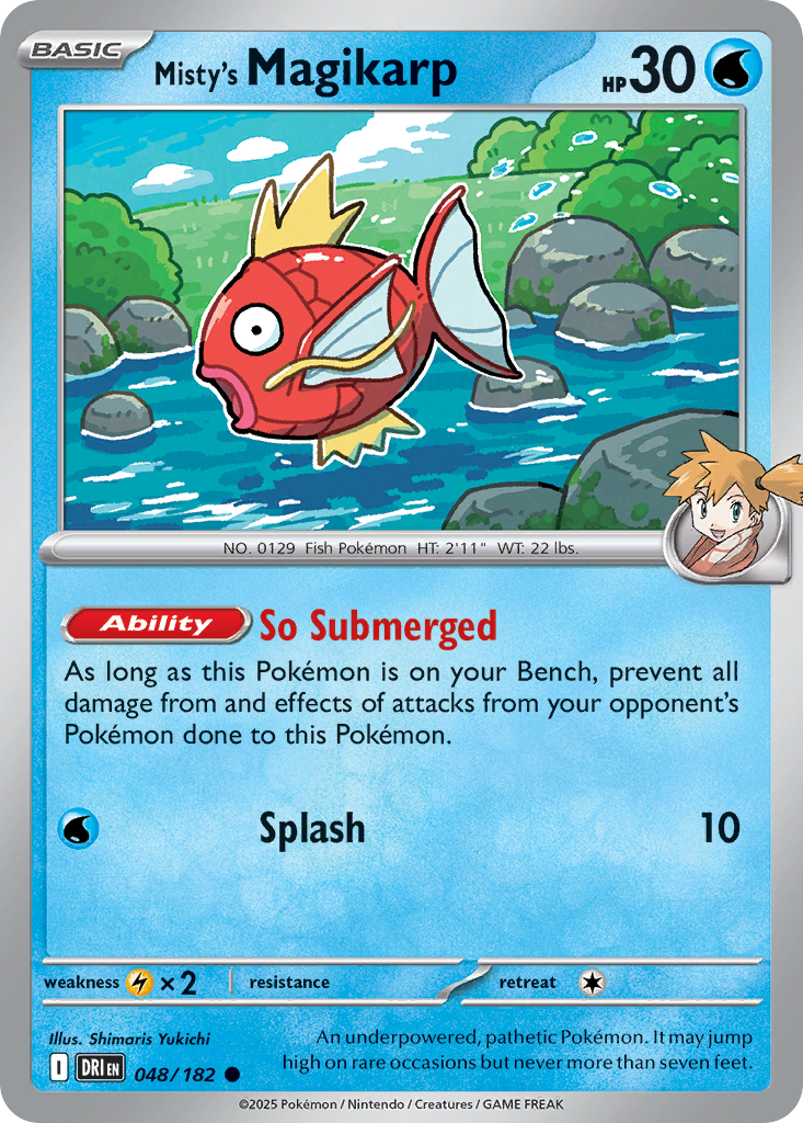 Misty's Magikarp - Destined Rivals #48