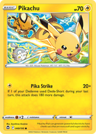 Pikachu - Silver Tempest #49