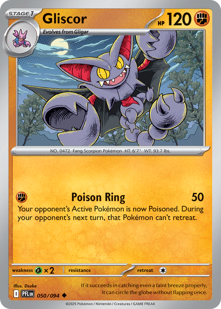 Gliscor - Phantasmal Flames #50