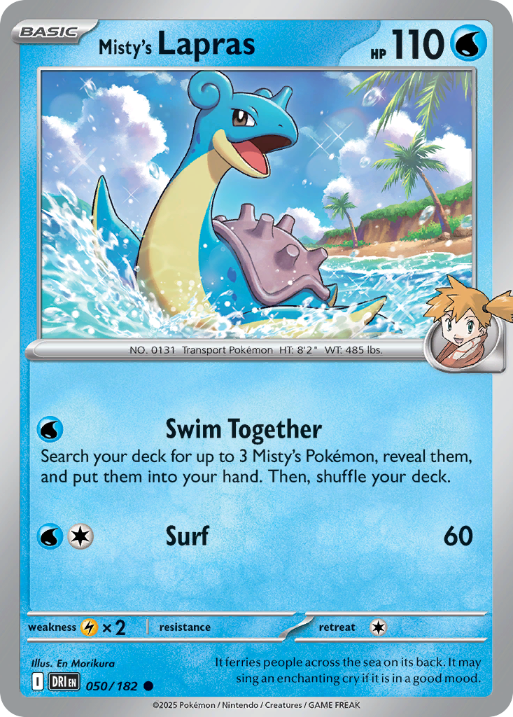 Misty's Lapras - Destined Rivals #50