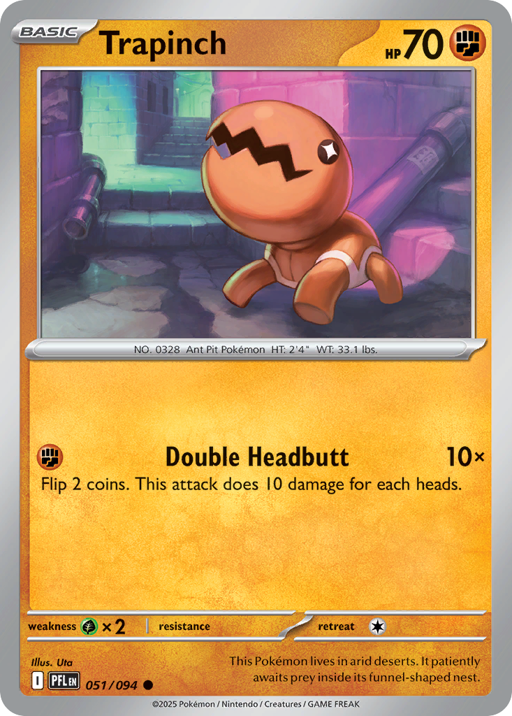 Trapinch - Phantasmal Flames #51