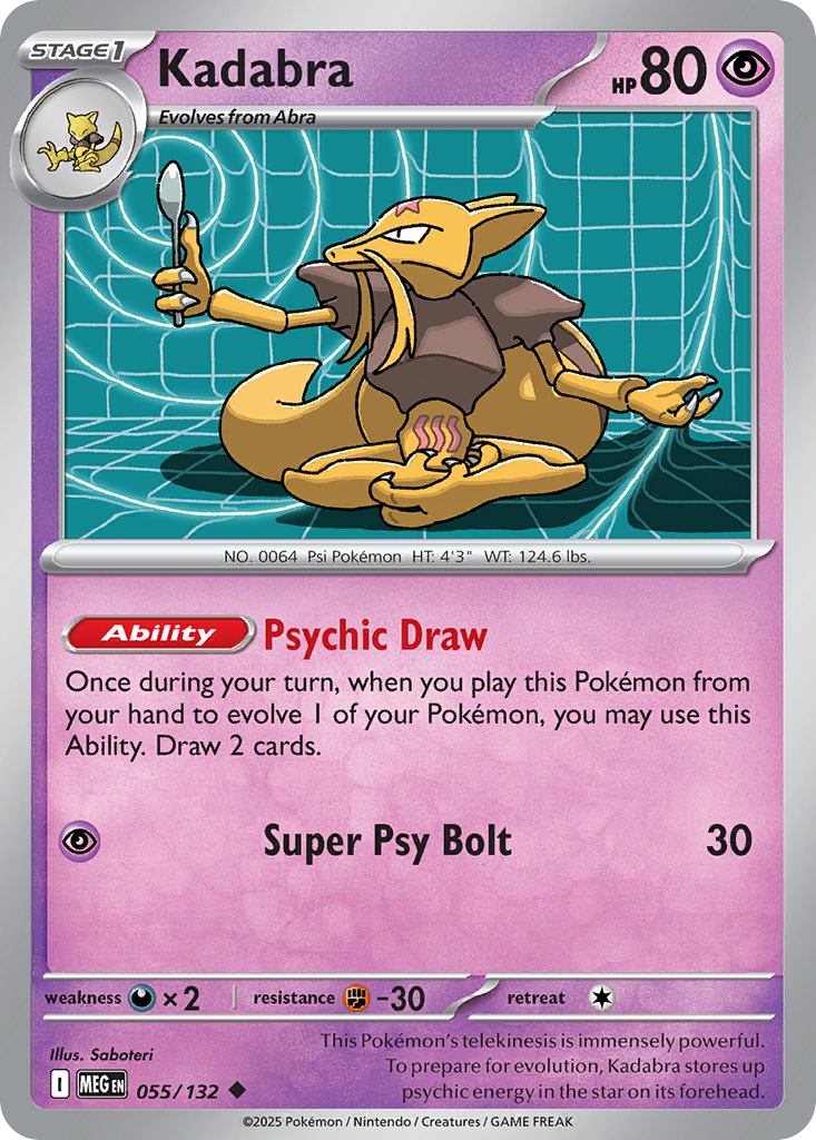 Kadabra - Mega Evolution #55