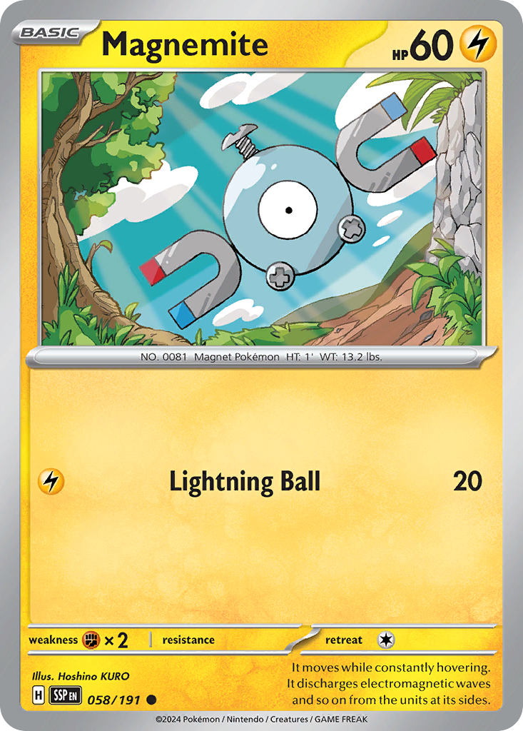 Magnemite - Surging Sparks #58