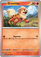 Growlithe - 151 #58