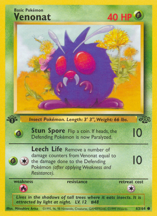 Venonat - Jungle #63
